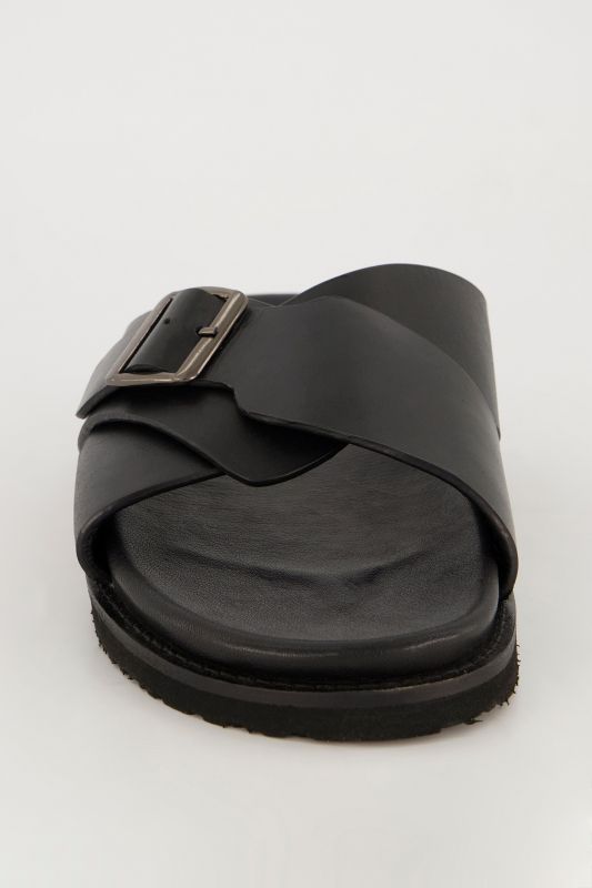 Mules pour homme Camel Active, cuir véritable