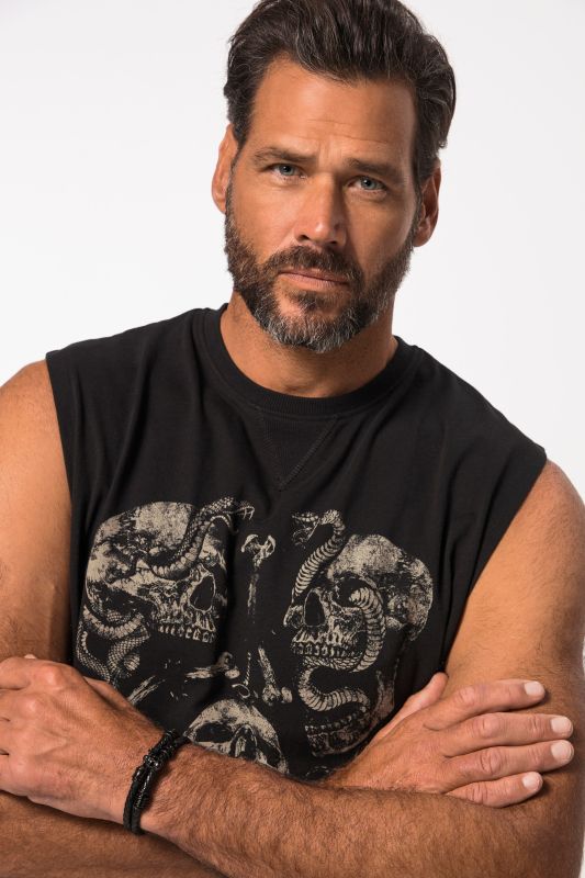 Débardeur avec imprimé sur la poitrine - jusqu'au 8 XL