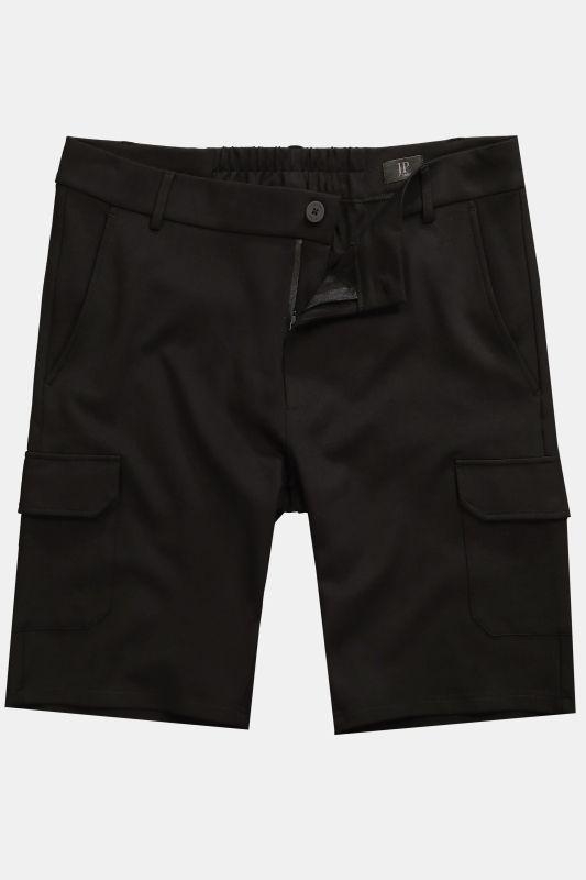 Bermuda cargo en molleton, avec poches cargo - jusqu'au 74