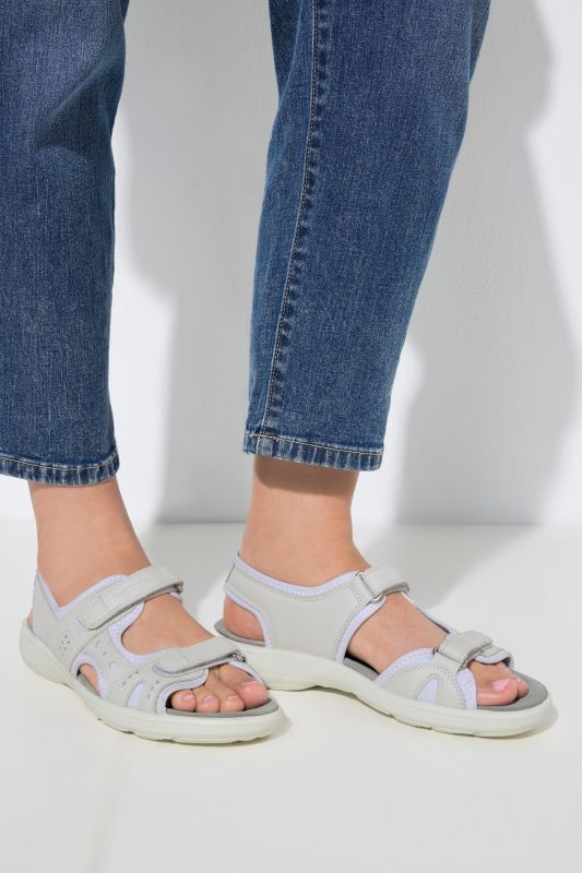 Sandales de trekking légères Jomos. Fermetures velcro. Largeur H