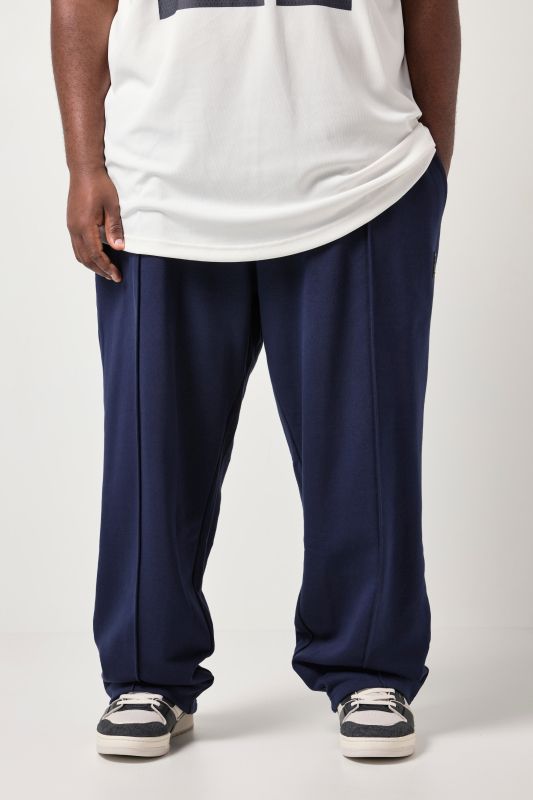 Pantalon en molleton STHUGE, taille élastique, coupe Relaxed Fit - jusqu'au 8&nbsp;XL
