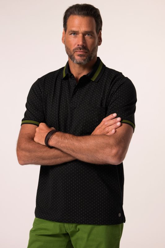 Polo JP 1880, manches courtes et jersey texturé - jusqu'au 8 XL