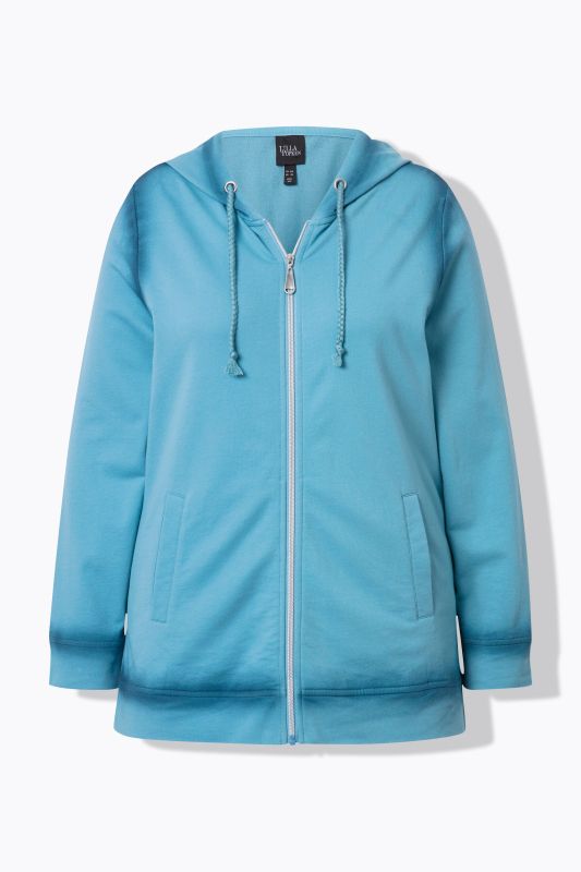 Veste à capuche. Manches longues. Effet « bombe de peinture »