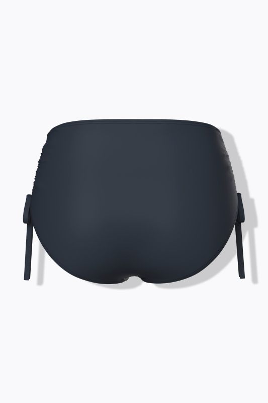 Bas de bikini. Doublé sur le devant. Cordons à froncer