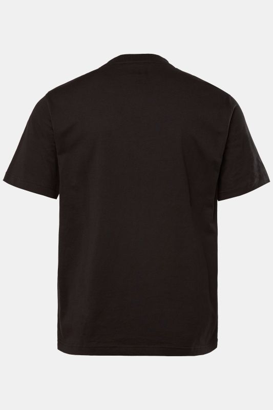 T-shirt JP 1880 à manches courtes, col rond et imprimé barbecue - jusqu'au 8 XL