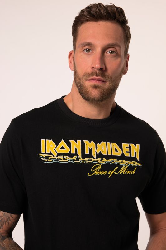 T-shirt JP 1880 à manches courtes, groupe Iron Maiden – jusqu'au 8 XL
