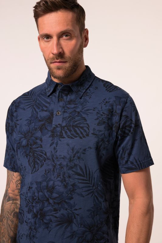 Polo JP 1880, manches courtes et imprimé all-over - jusqu'au 8 XL