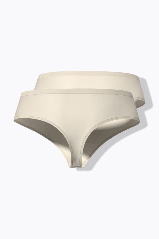 Strings en lot de 2, matière super-fine