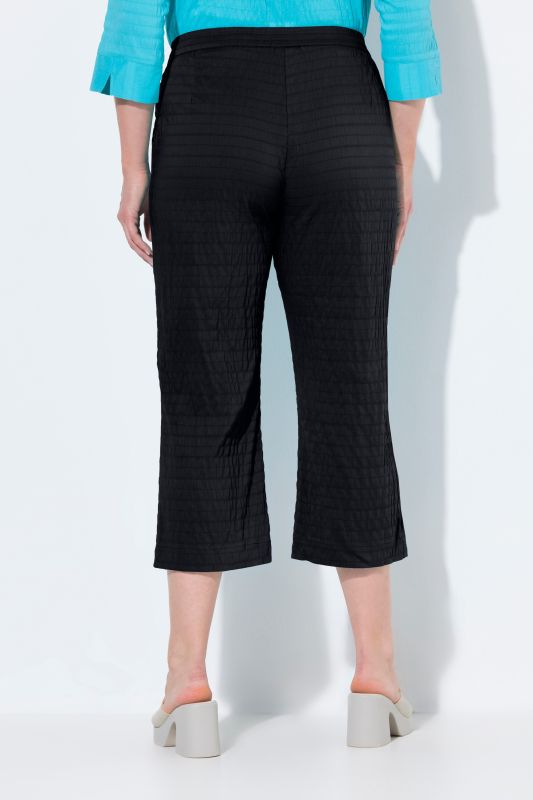 Pantalon 7/8 Ruby, jambe droite. Genoux préformés et taille élastique