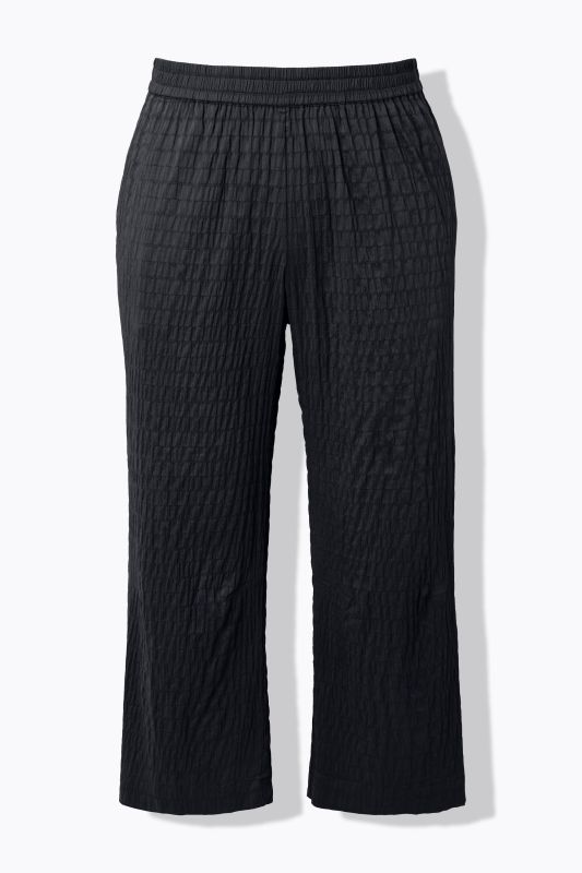 Pantalon 7/8 Ruby, jambe droite. Genoux préformés et taille élastique