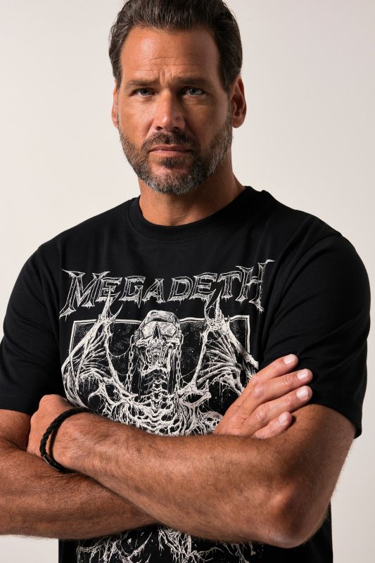 T-shirt JP 1880, groupe Megadeth, manches courtes - jusqu'au 8&nbsp