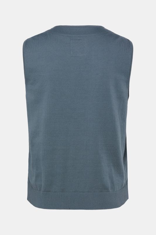 Gilet JP 1880 en tweed, finition FLEXNAMIC®, dos en maille - jusqu'au 7 XL