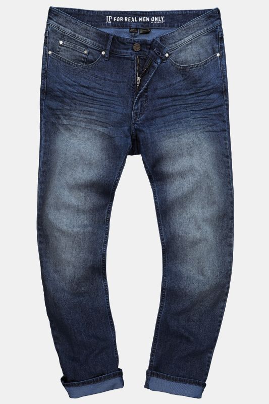 Jean JP 1880 ventre confort, style vintage, tissu denim finition FLEXNAMIC®, coupe Straight Fit 5 poches - jusqu'à la taille 38/74 (jusqu'au 136 en version Tall)