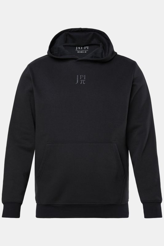 Sweat-shirt à capuche, imprimé dans le dos, collection Fitness - jusqu'au 8 XL