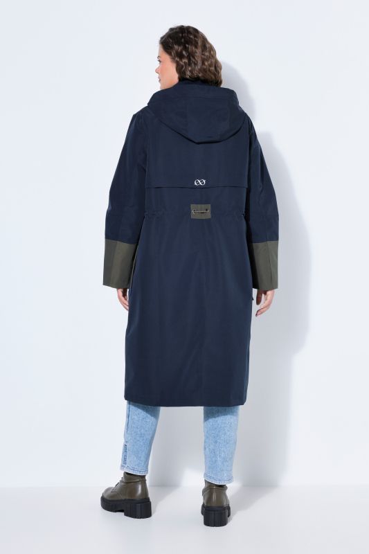 Manteau technique toute saison, capuche amovible