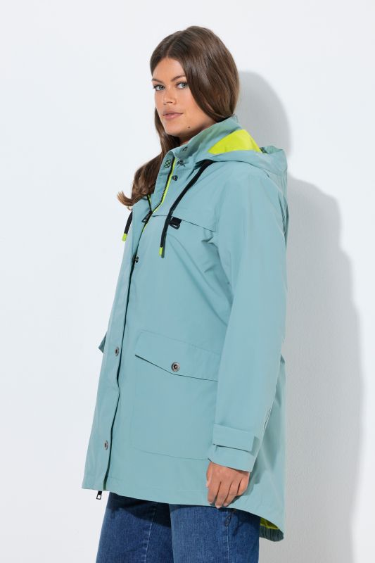 Manteau technique toute saison, capuche amovible