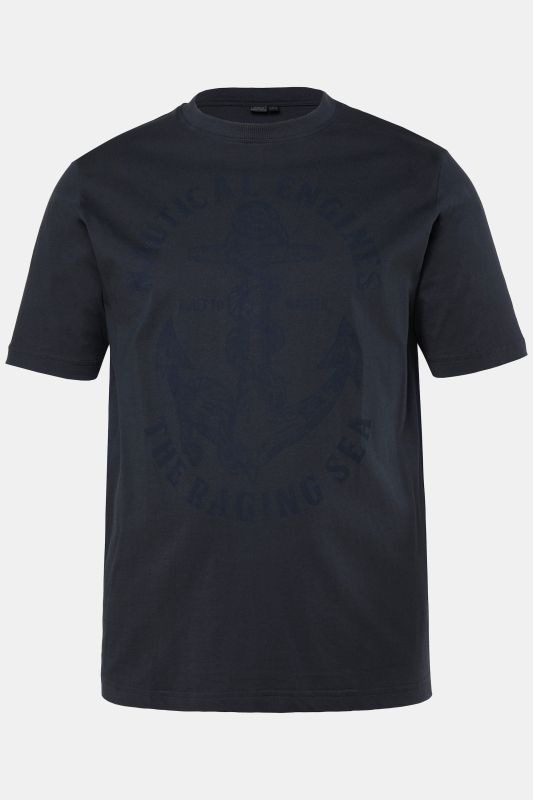 T-shirt JP 1880, imprimé et manches courtes - jusqu'au 8 XL