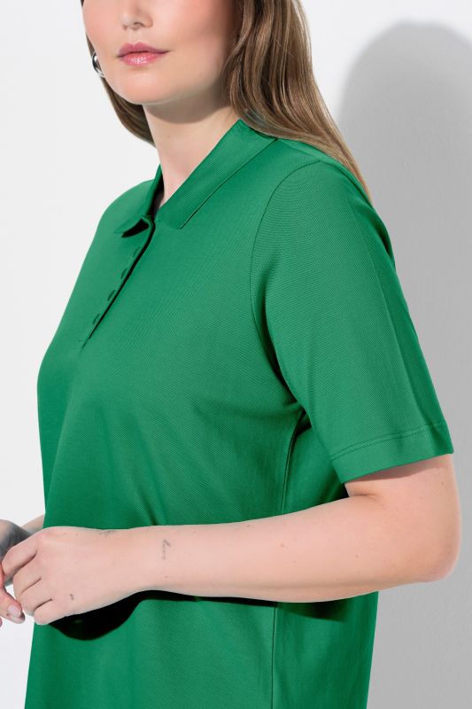 Polo patte de boutonnage plus longus, manches courtes et col polo