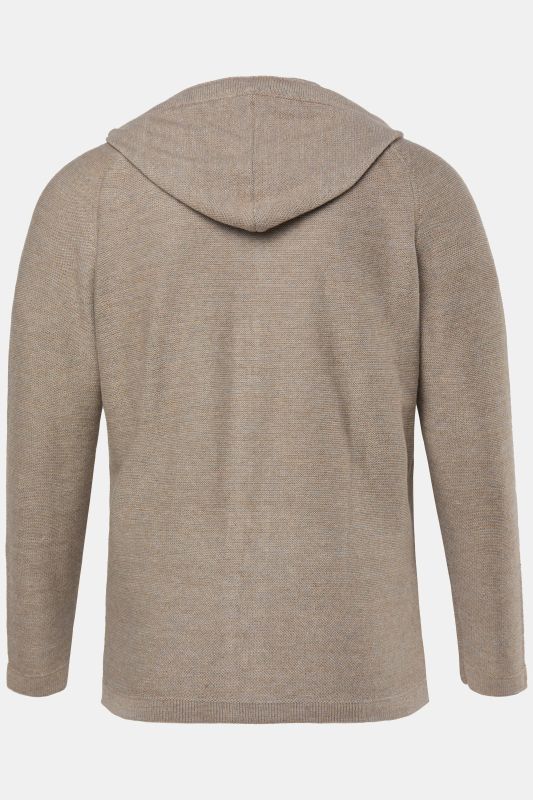 Cardigan JP 1880, capuche et fermeture zippée - jusqu'au 7 XL
