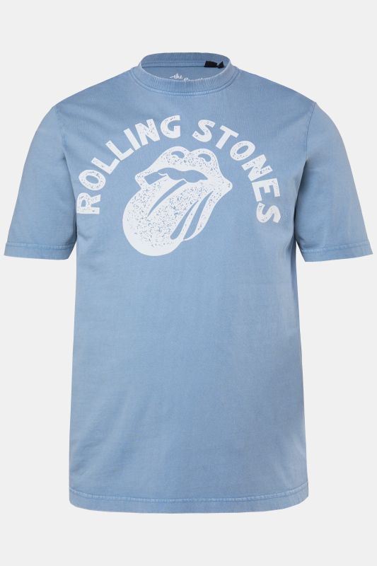 T-shirt JP 1880 à manches courtes, imprimé groupe Rolling Stones, esprit vintage - jusqu'au 8 XL