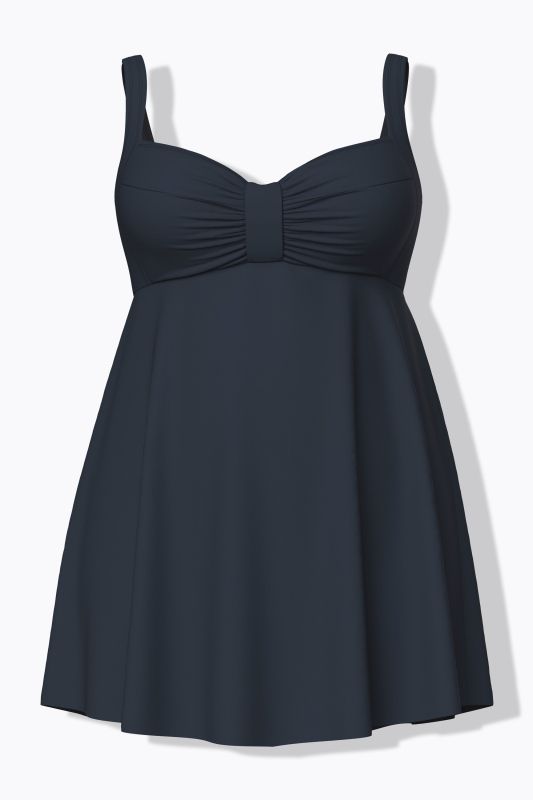 Maillot de bain avec bonnets souples, bande fantaisie, matière recyclée