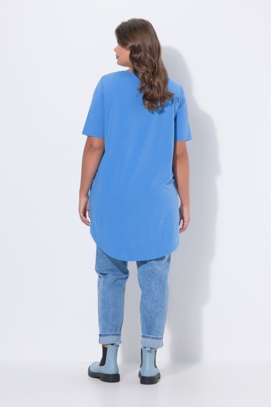 T-shirt décolleté rond et manches courtes