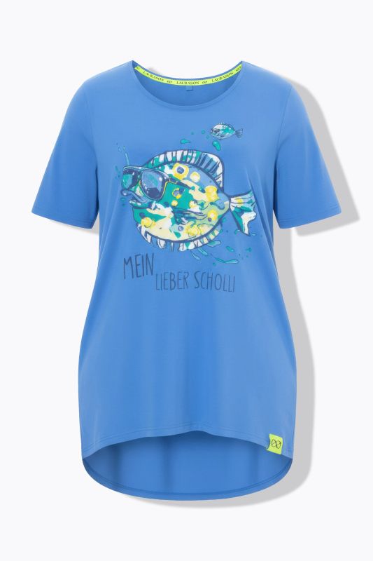 T-shirt décolleté rond et manches courtes