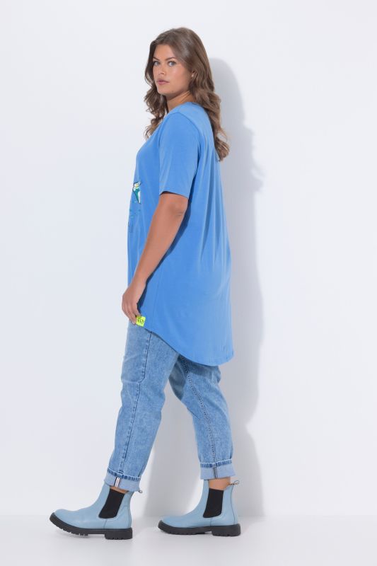 T-shirt décolleté rond et manches courtes