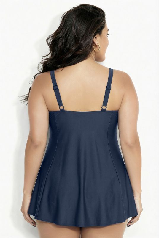 Robe de bain à pois, bonnets souples, matière recyclée