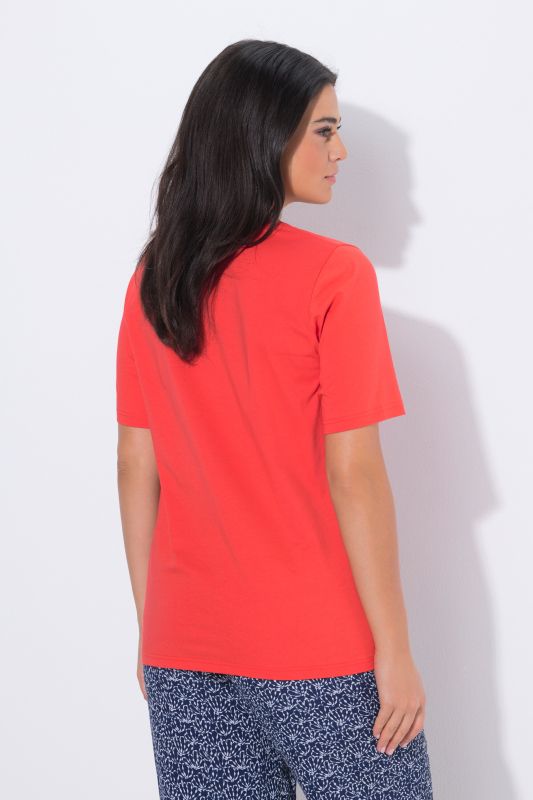 T-shirt avec message, décolleté rond et manches courtes, coupe Classic Fit