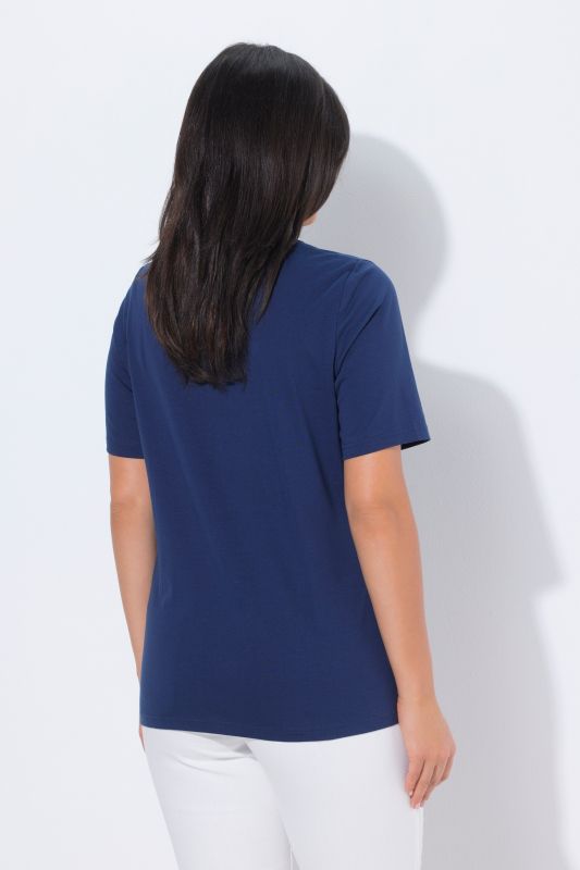 T-shirt avec message, décolleté rond et manches courtes, coupe Classic Fit