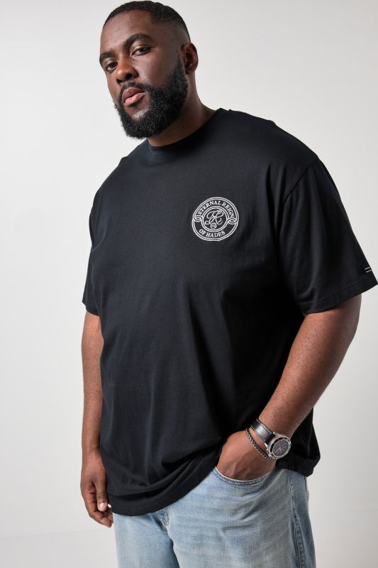 T-shirt oversize STHUGE, manches courtes et imprimé dans le dos - jusqu'au 8 XL