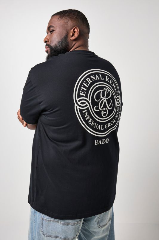 T-shirt oversize STHUGE, manches courtes et imprimé dans le dos - jusqu'au 8 XL