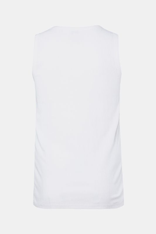 Débardeur STHUGE en jersey texturé - jusqu'au 8 XL