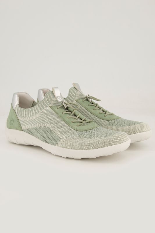 Sneakers véganes Remonte, modèle ultra-léger, semelle intérieure amovible - largeur&nbsp;H