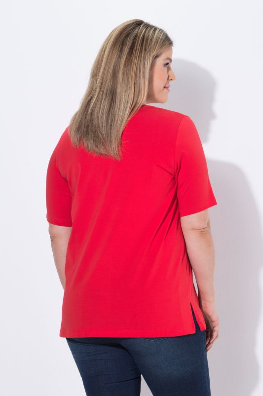 T-shirt imprimé mouette, manches courtes et encolure carrée, coupe Classic Fit