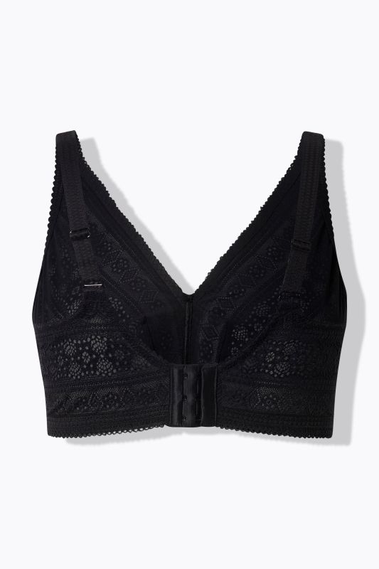 Bralette TruYou sans armatures, dentelle et doublure en tulle- bonnet B-F