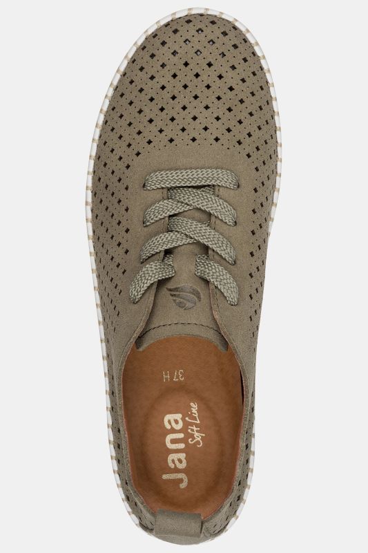 Sneakers véganes, spéciales hallux valgus, marque Jana Softline - largeur&nbsp;H