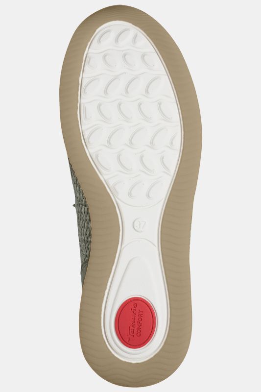 Sneakers à enfiler Tamaris Comfort, modèle en cuir - largeur confortable