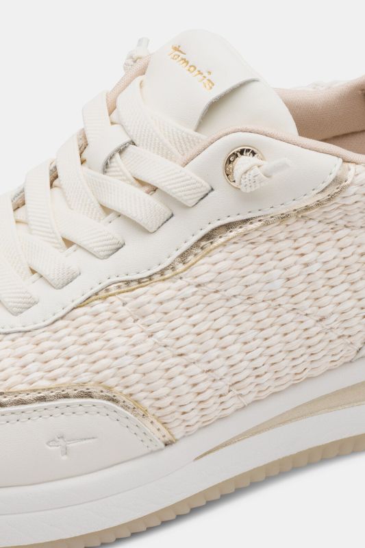 Sneakers à enfiler Tamaris Comfort, modèle en cuir - largeur confortable