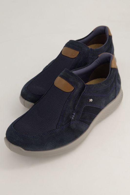 Slippers Jomos, combinaison cuir/mesh - jusqu'à la pointure 50