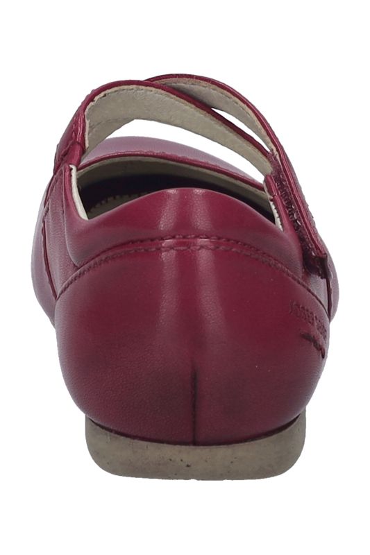 Ballerines en cuir Josef Seibel, fermeture à scratch - largeur&nbsp;G