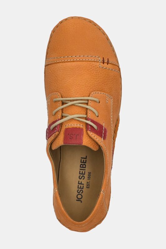 Chaussures en cuir à lacets Josef Seibel, semelle de propreté amovible