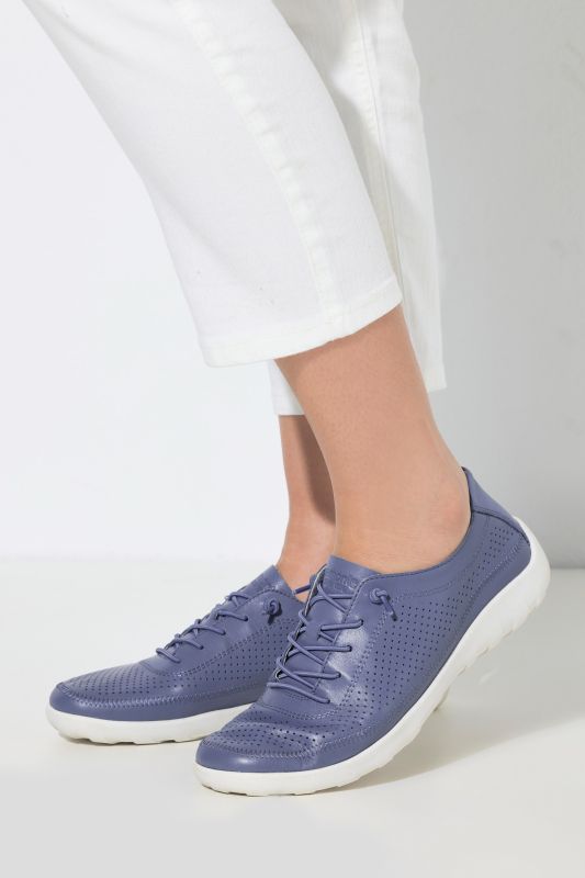 Chaussures à lacet en cuir, semelle intérieure amovible – largeur&nbsp;G