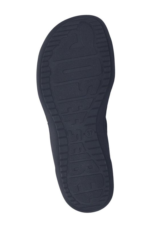 Sandales en cuir Josef Seibel, sensation «&nbsp;pieds nus&nbsp;» et fermeture à scratch - largeur&nbsp;G