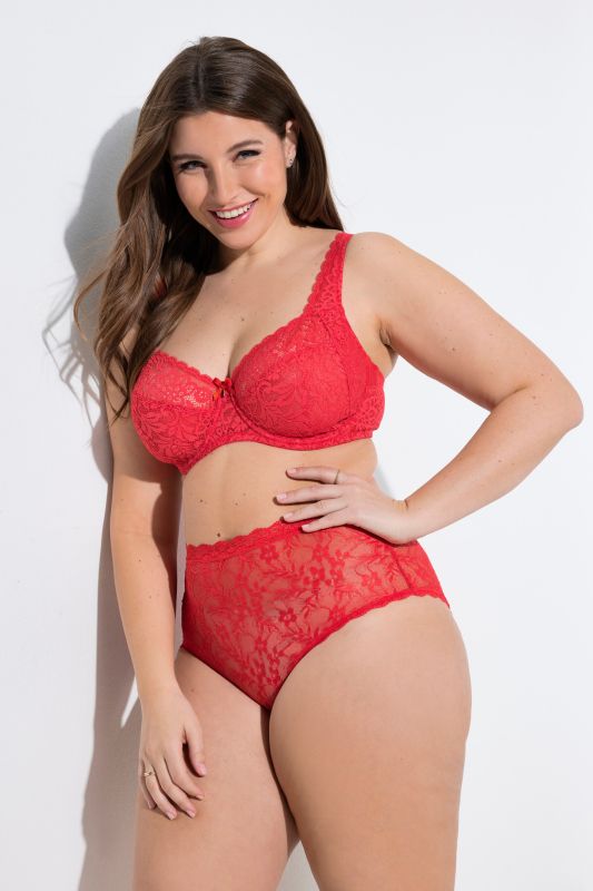 Lot de 3&nbsp;culottes maxi, dentelle transparente