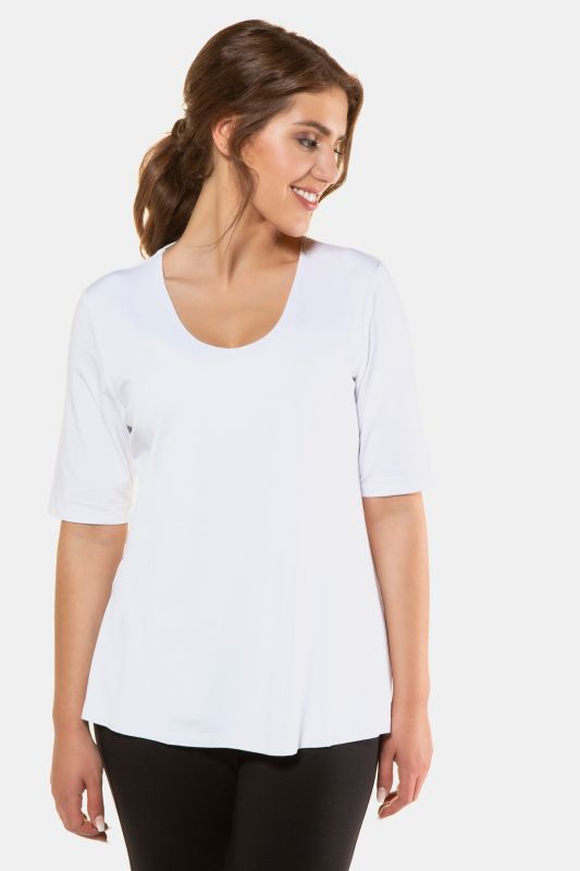 T-shirt en crêpe de viscose stretch confortable, selection