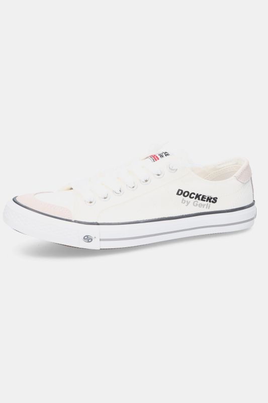 Sneakers pour homme de la marque Dockers, en toile. Disponibles jusqu'à la pointure 50.