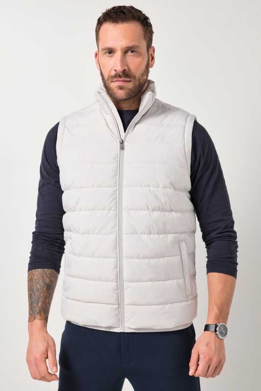Gilet matelassé JP 1880, col montant et ventre confort, collection Outdoor - jusqu'au 8 XL