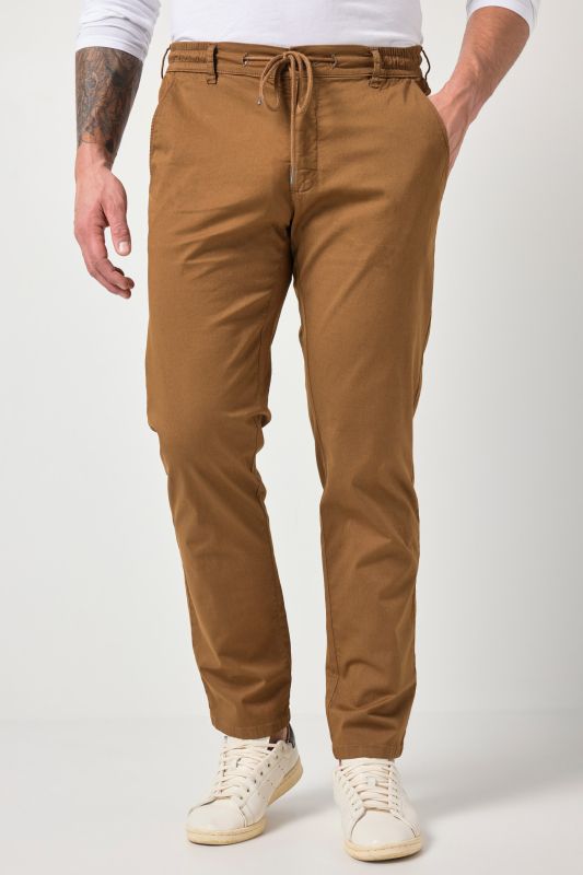 Pantalon chino JP 1880, finition FLEXNAMIC®, taille élastique et coupe Straight Fit tendance, collection Business - jusqu'à la taille 74